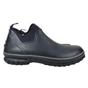 Bogs Urban Farmer Rain Boot‎ Mens 13 Black Waterproof Rubber Slip On 529054